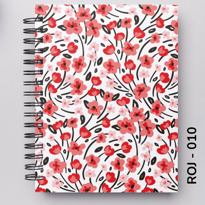 TAPA FLORES ROJAS - 010