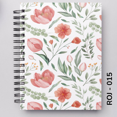 TAPA FLORES ROJAS - 015