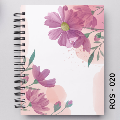 TAPA FLORES ROSADAS - 020