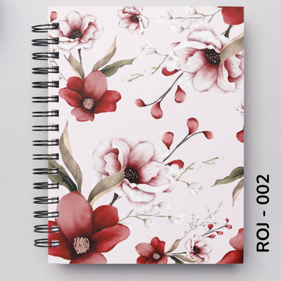 TAPA FLORES ROJAS - 002