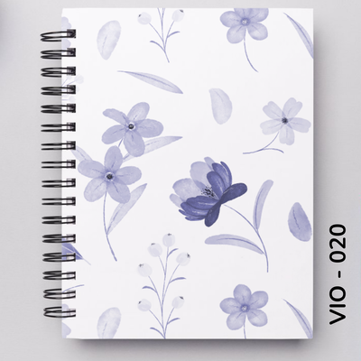 TAPA FLORES VIOLETAS - 020