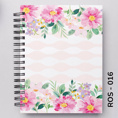 TAPA FLORES ROSADAS - 016