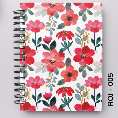 TAPA FLORES ROJAS - 005