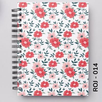 TAPA FLORES ROJAS - 014