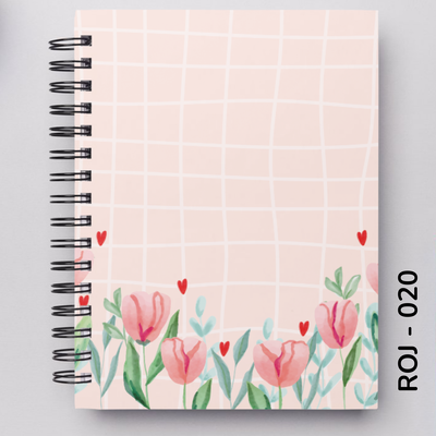 TAPA FLORES ROJAS - 020