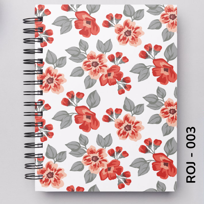 TAPA FLORES ROJAS - 003