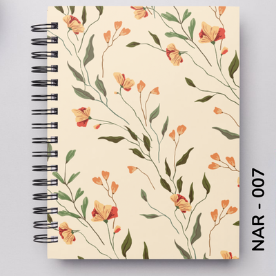 TAPA FLORES NARANJAS - 007