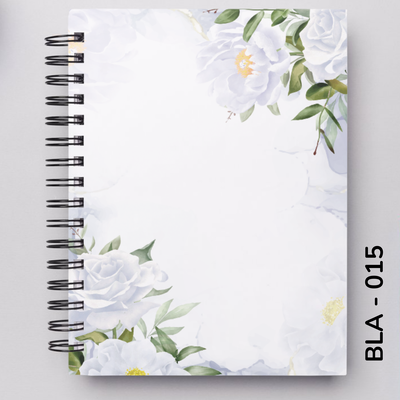 TAPA FLORES BLANCAS - 015