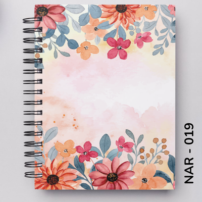 TAPA FLORES NARANJAS - 019