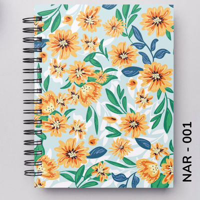 TAPA FLORES NARANJAS - 001