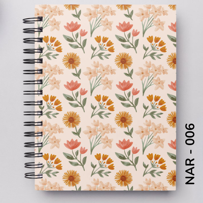 TAPA FLORES NARANJAS - 006