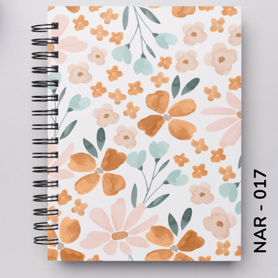 TAPA FLORES NARANJAS - 017