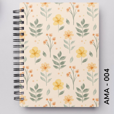 TAPA FLORES AMARILLAS - 004