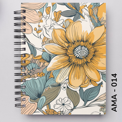 TAPA FLORES AMARILLAS - 014