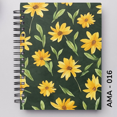 TAPA FLORES AMARILLAS - 016