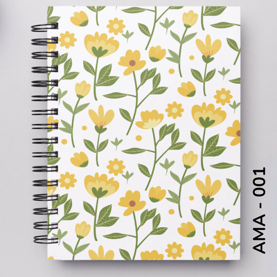 TAPA FLORES AMARILLAS - 001