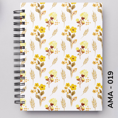 TAPA FLORES AMARILLAS - 019