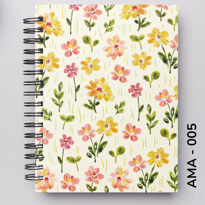 TAPA FLORES AMARILLAS - 005