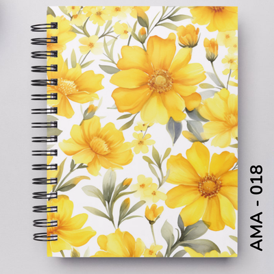 TAPA FLORES AMARILLAS - 018