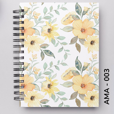 TAPA FLORES AMARILLAS - 003