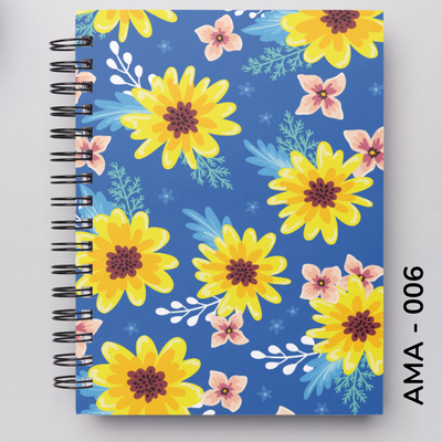 TAPA FLORES AMARILLAS - 006