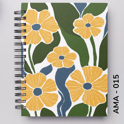 TAPA FLORES AMARILLAS - 015