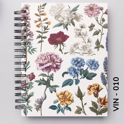 TAPA FLORES VINTAGE - 010