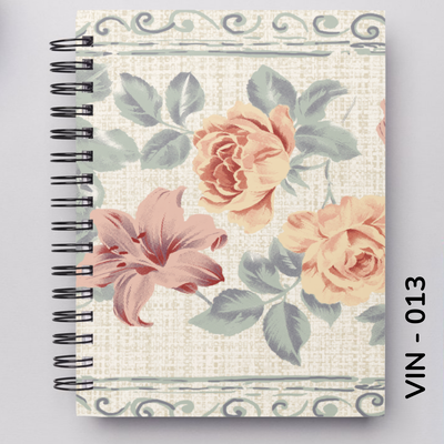 TAPA FLORES VINTAGE - 013