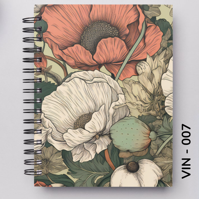 TAPA FLORES VINTAGE - 007