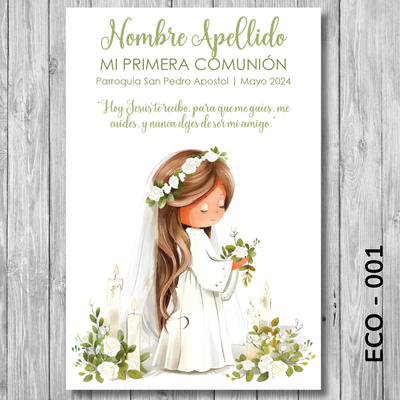 Estampita Comunión - 001