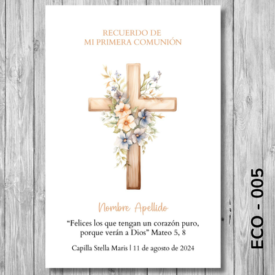 Estampita Comunión - 005