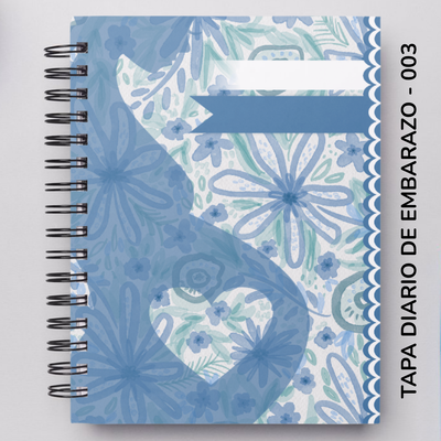 TAPA DIARIO DE EMBARAZO - 003