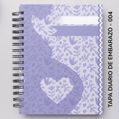 TAPA DIARIO DE EMBARAZO - 004