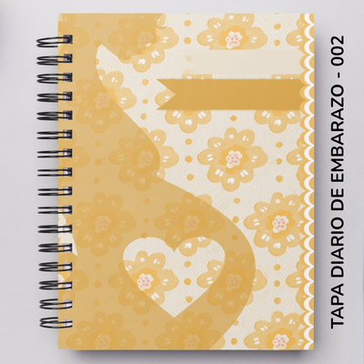 TAPA DIARIO DE EMBARAZO - 002
