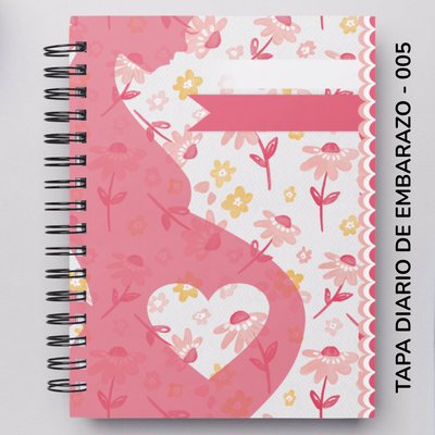 TAPA DIARIO DE EMBARAZO - 005
