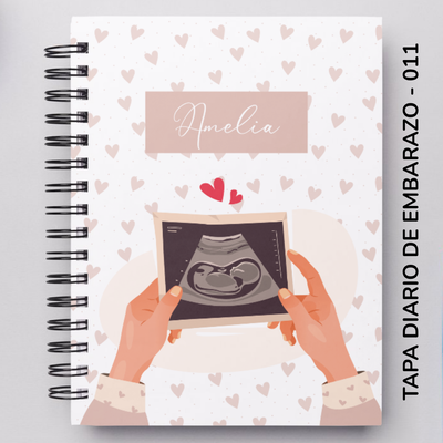 TAPA DIARIO DE EMBARAZO - 011