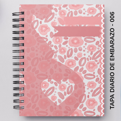 TAPA DIARIO DE EMBARAZO - 006