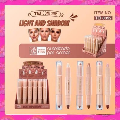 Corrector con Iluminador crayón Tei  