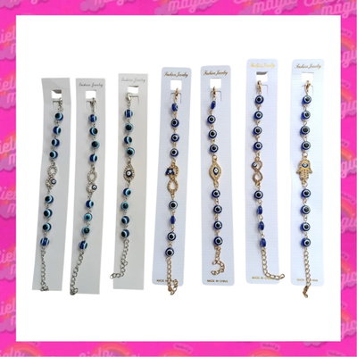 Pulseras ojito turco