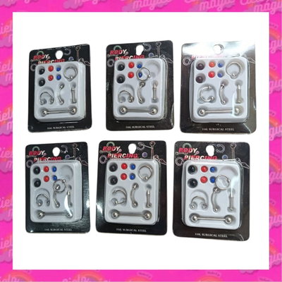 Pack de Piercings