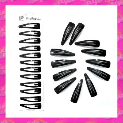 Blister hebillas tic tac negras