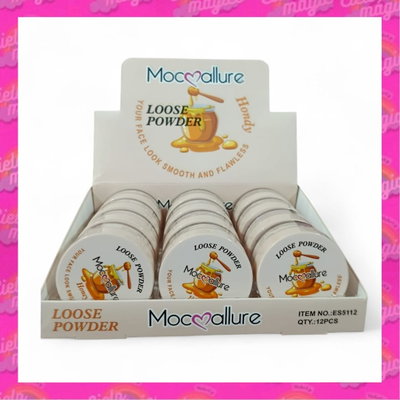 Polvo traslucido honey Mocallure 