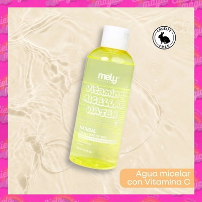 AGUA MICELAR CON VITAMINA C