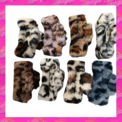 BROCHE PELUCHE ANIMAL PRINT