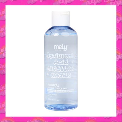 AGUA MICELAR  CON ACIDO HIALURONICO MELY 