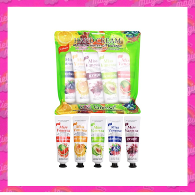 CREMA DE MANOS FRUTAL X5