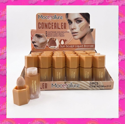CORRECTOR -BRONZER LIQUIDO CON APLICADOR 