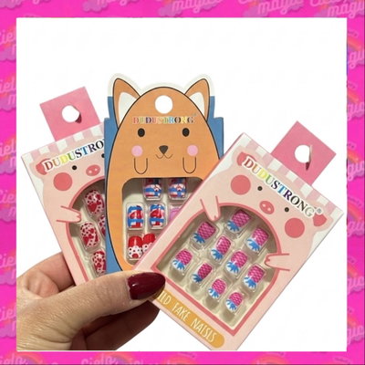 Uñas postizas para niña