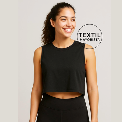 Crop Top OS sin mangas (precio con IVA)