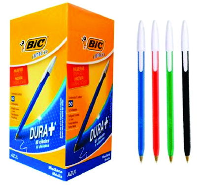 Boligrafos BIC trazo grueso